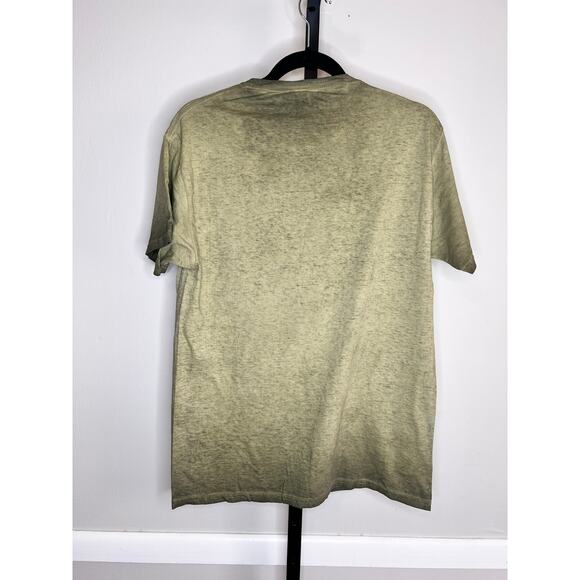 Black Sabbath Cotton Short Sleeve Crew Neck Graphic T-Shirt Green Men's M NWT - Picture 4 of 5